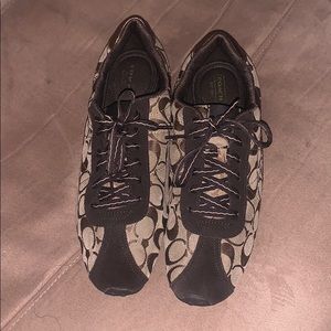 Coach sneakers women’s Sz 11